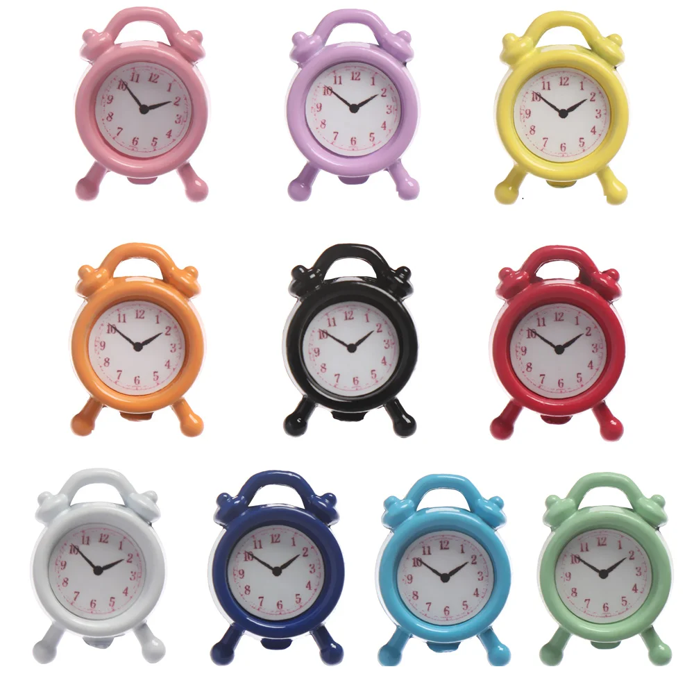 Doll House Accessories Alarm Clock 112 Metal Doll Clocks Miniature