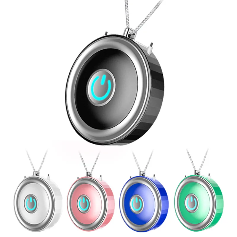 Mini Portable Air Purifier Wearable Necklace USB Cleaner Personal Negative Ion Generator | Бытовая техника