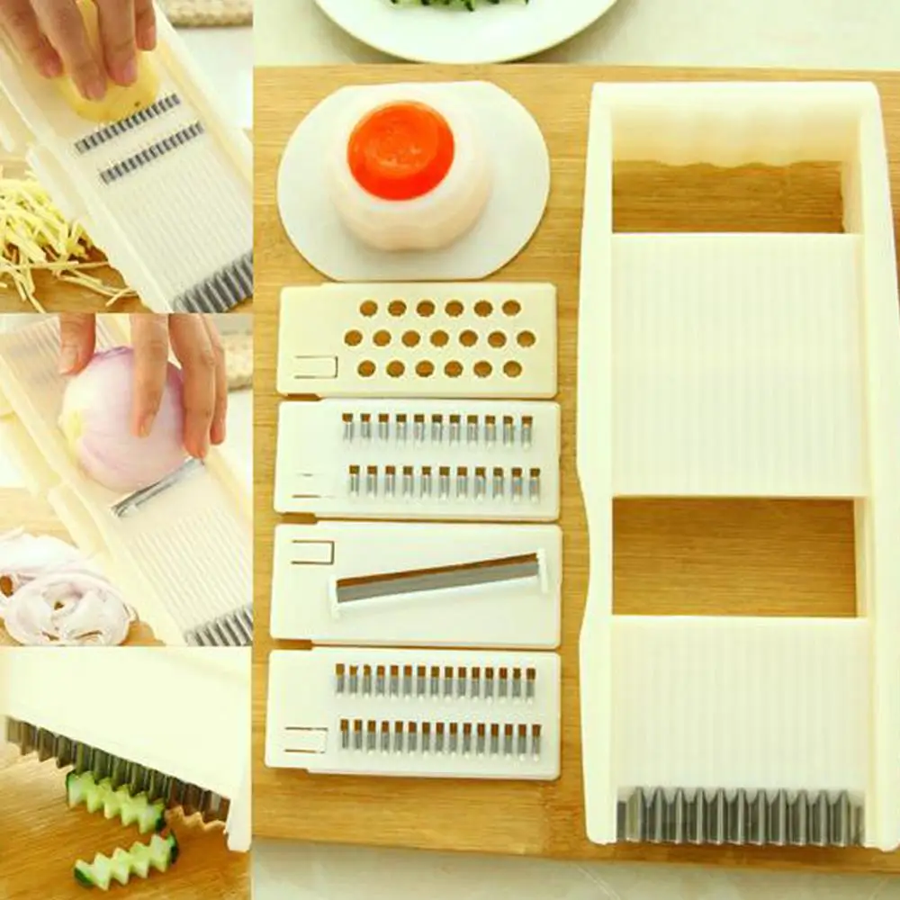 

11PCS Vegetable Fruit Grater Peeler Slicer Kitchen Tool Gadgets Fruit Vegetable Chopper