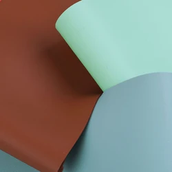 Silicone Leather Semi-Pu Artificial Leather High-End Table Mat Special Table Mat Leather