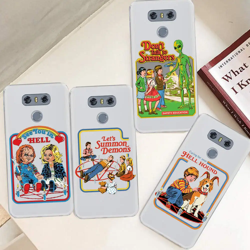 Винтажный чехол с изображением сатаны на Хэллоуин для LG G6 Q6 G3 G4 G5 G7 XPower 2 V30 Q8 K7 K8 K10