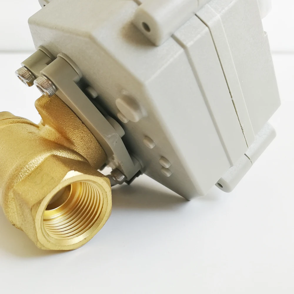 BSP/NPT 1 "моторизованный клапан TF25 B2 C AC110V 230V 2 полосная DN25 автоматизированных
