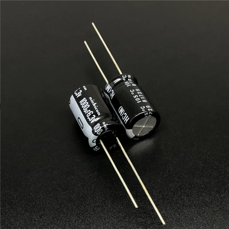 5pcs/50pcs 1000uF 6.3V NICHICON HC Series 10x16mm Extremely Low Impedance 10V1000uF Aluminum Electrolytic Capacitor | Электронные