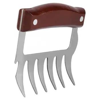

Stainless Steel Barbecue Fork Meat Divided Tearing Flesh BBQ Kitchen Tool Cooking Tool Kits