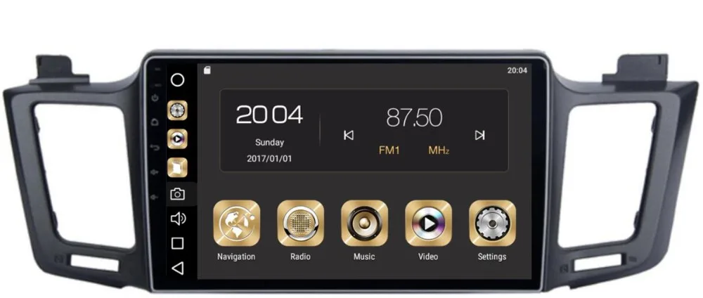Ips 4 Гб ОЗУ 8-32 Гб Rom10.2 дюймов Android 9,0 автомобильный Dvd gps для Toyota RAV4- радио мультимедиа gps Аудио Видео Стерео