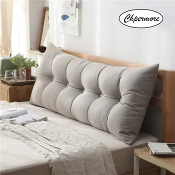 

Chpermore Washable Double pillows Simple bed cushion Multifunction Tatami Bed soft bag Removable Bed pillow For Sleeping