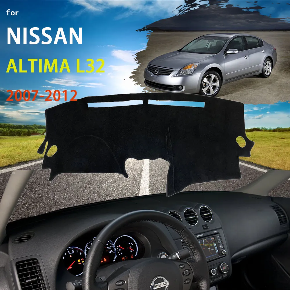 

Коврик для приборной панели для Nissan Altima L32 Sedan Coupe 2007 ~ 2012