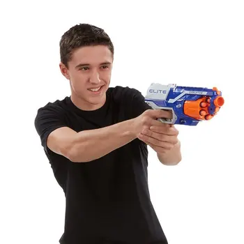 

Hasbro Nerf ELITE Upgrade Soft Bullet Gun Toy Outdoor Games Gun Boy Toy Gift