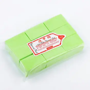 

1Pack=1000Pcs Nail towel color environmental protection clean cotton disposable unloading towel waciki bezpylowe nail remover