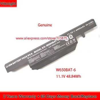 

Genuine 11.1V 48.84Wh W650EH 6-87-W650S-4D4A W650BAT-6 Battery for Clevo W650S W650SR W670 555W7 SC782 P17FV5 6-87-W650-4E42