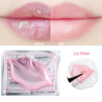 

15Pcs Lip Care Mask Mild Crystal Collagen Repair Remove Lines Hydrating Beauty Exfoliating Moist Moisturizing Hydrating Lip Mask