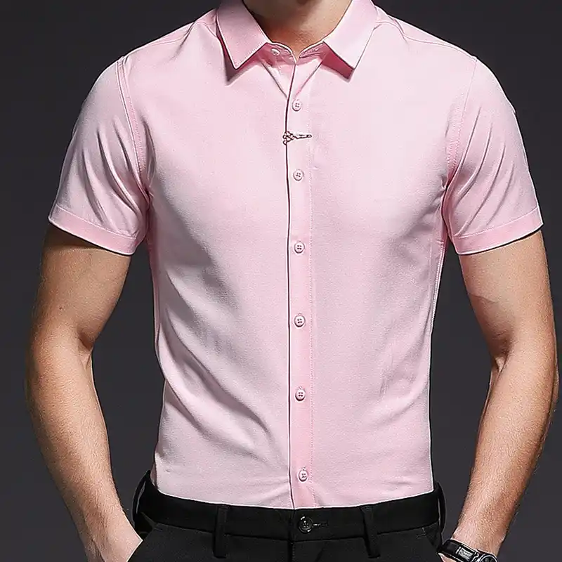 skinny fit short sleeve shirt