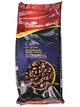 

Gourmet - Café en grano - Descafeinado, tueste natural - 1 kg