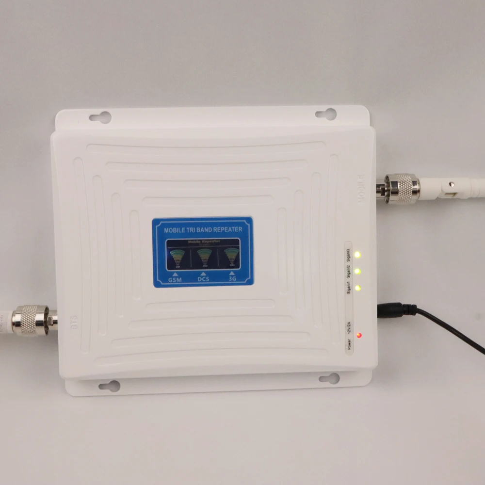 ZQTMAX 2g, 3g, 4g усилитель сигнала GSM WCDMA UMTS бустет DCS GSM репитер 900 1800 2100 LTE Сотовая связь усилитель сигнала 70dB
