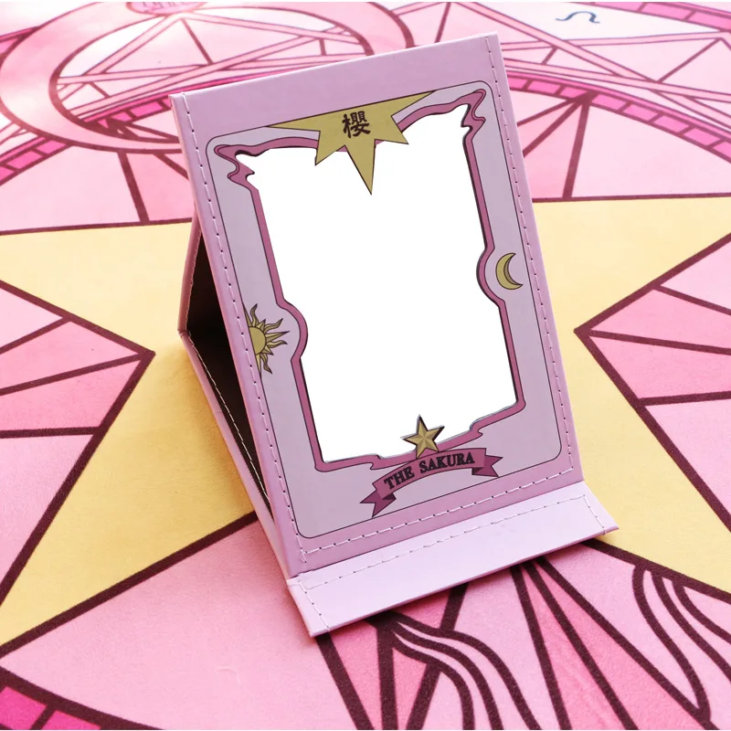 Карточка Captor Sakura KINOMOTO косметическое зеркало Аниме Фигурка Таро Kullo карты Clow