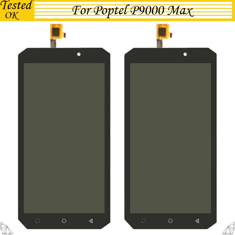 

5.5inch For POPTEL P9000 MAX LCD Display+Touch Screen Digitizer Tested Working Assembly Digitizer for POPTEL P 9000 MAX LCD