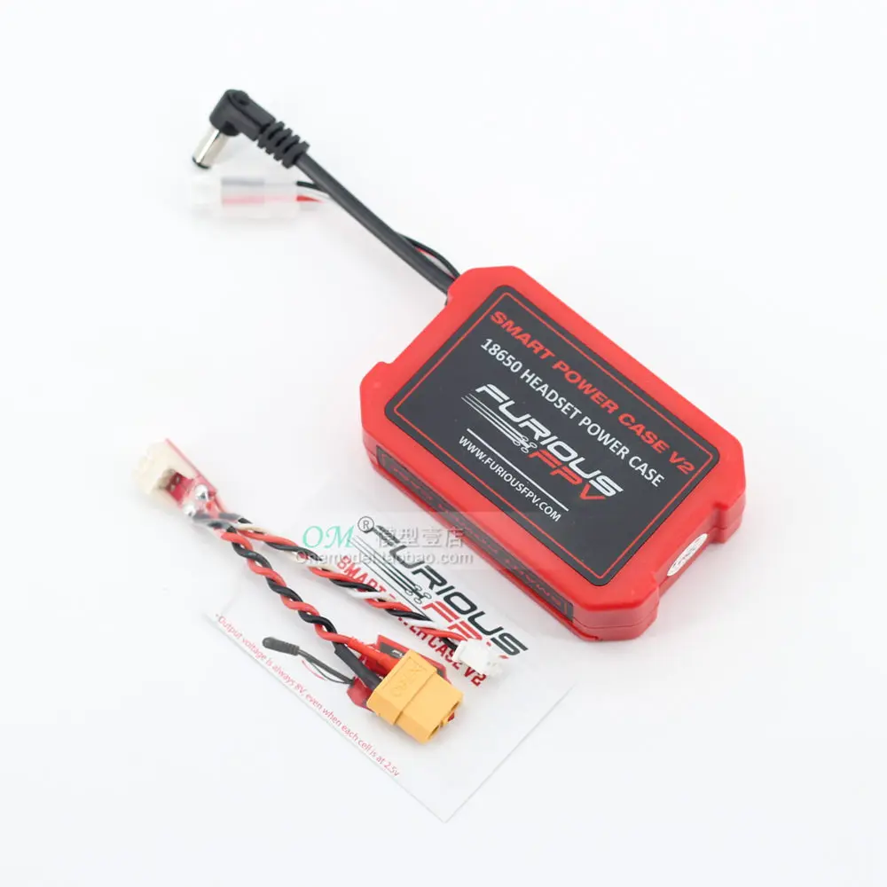18650 гарнитура power case/Furious FPV очки корпус батареи/подходит для полных акул SKYZONE AOMWAY FPV очки