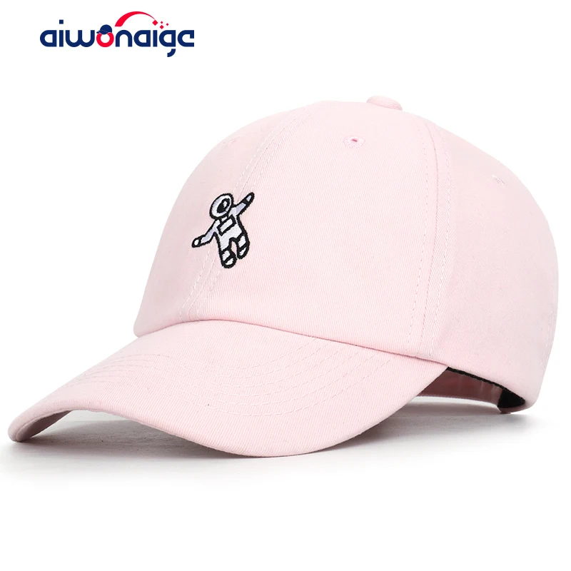 2019 New Astronaut Embroidered Baseball Cap Street Trend Hip Hop Hat Spring Man Woman Cotton Casual Hats Sport Bone Unisex Black |