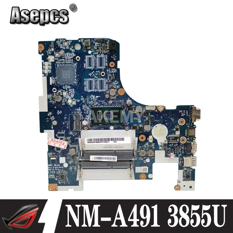 Материнская плата для ноутбука For Lenovo Ideapad 300-17ISK B71-80 Core 3855U материнская 5B20K61875 BMWD1