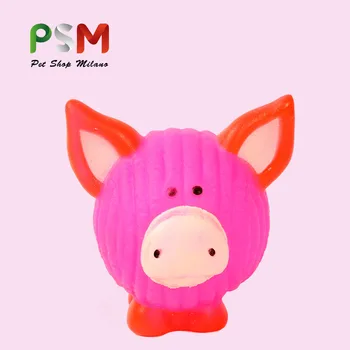 

P Pet Toy Dog Bite Sounding Toys Wearable Bite Resistant Fun Cartoon Pig Toy