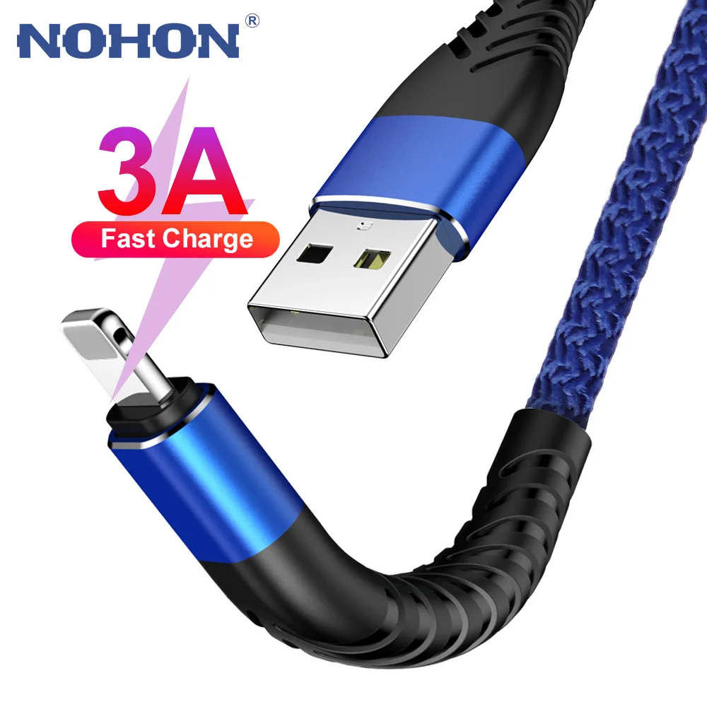 USB-кабель для зарядки и передачи данных оригинальный длиной 3 м Apple iPhone 7 8 Plus 10 11 Pro X