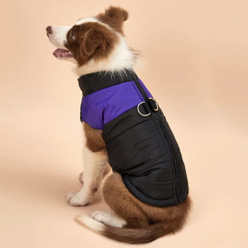 Warm Winter Fashion Parka Cotton Coat Waterproof Vest For Puppy Small Medium Large Dog Pet snow Skiing Outfits Costumes Clothes