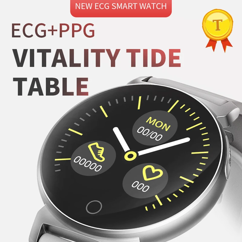 Умный браслет простой в tid ECG+ PPG мониторинг сердечного ритма Монитор артериального давления ip67 водонепроницаемый смарт-браслет