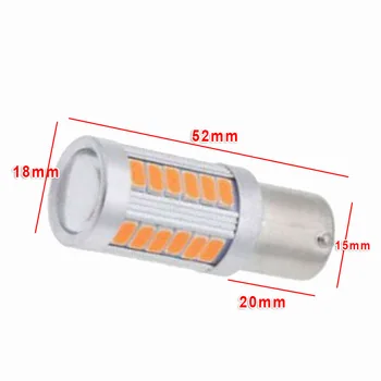 

Stop Car LED Lights Brake Backup Reverse BAY15D Tail DC 12V Replacement