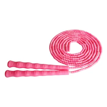 

Workout Jumping Gym Skipping Rope Soft Beaded Fitness Training Professional Sports Kids Adults Exercise Yoga Non-slip Handle