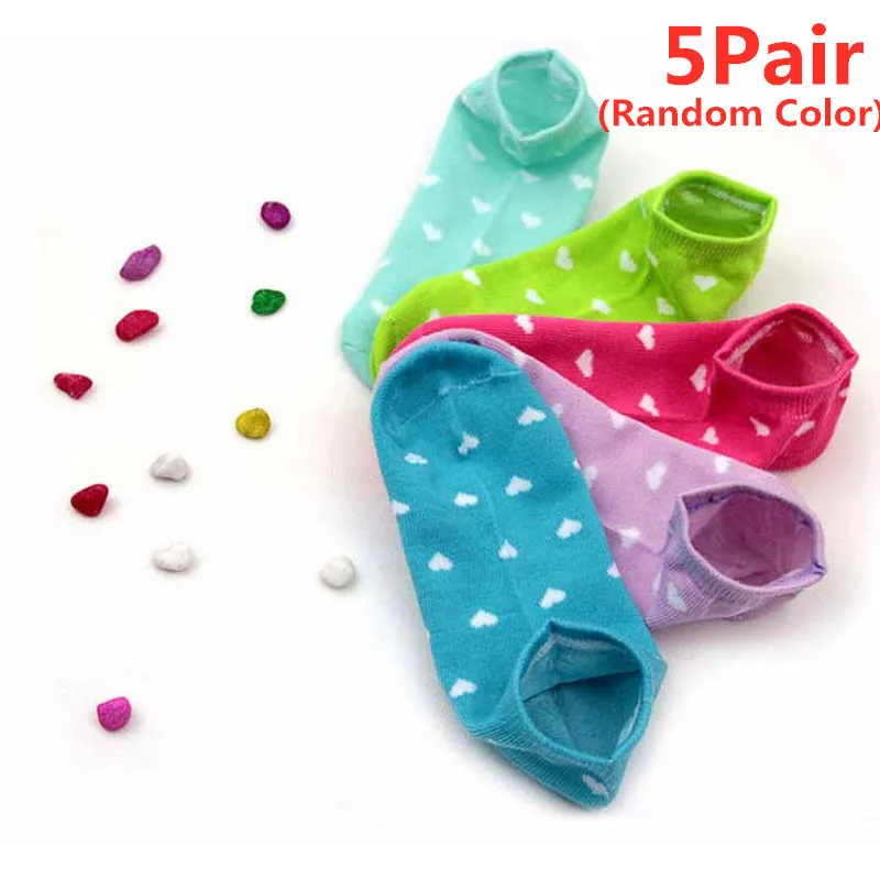 style 11 5Pair Autumn Winter Women Short Socks Lovely Cute Low Cut Invisible Socks Women Cotton Ankle Socks for Girls Christmas Gifts - Цвет: style 11