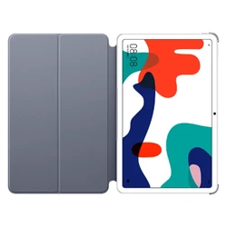 Premium Leather Flip Cover Stand with Smart Sleep/Wake Feature for 10.4 inch (GRAY)