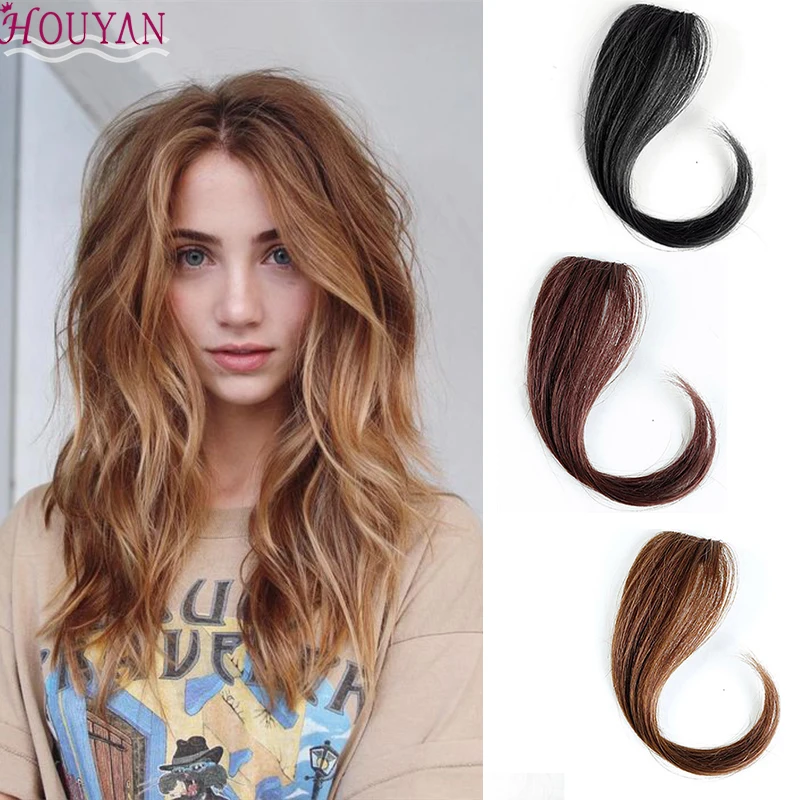 HOUYAN 25 30 см искусственные Женские Длинные Синтетические волосы для