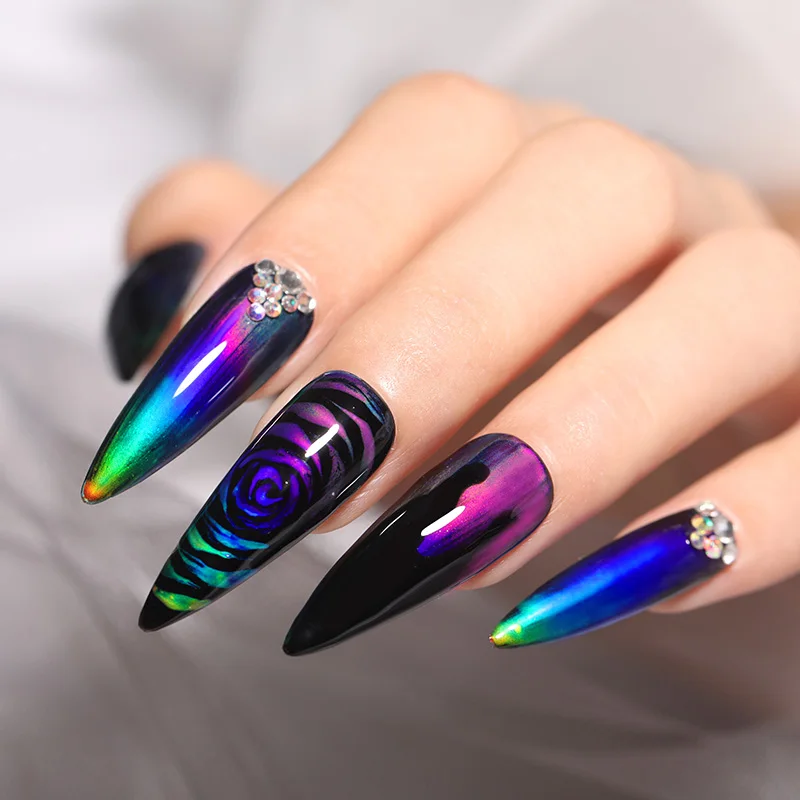 От BORN PRETTY набор гель лаков для ногтей Термальность чувствительный Лаки