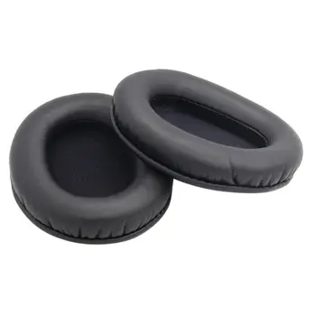 

1Pair Replacement Faux Leather Earpads Ear Cushion Cover for King-ston HyperX Cloud I II KHX-HSCP-GM Headphones