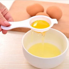 

New Arrival 1Pcs Plastic Egg Separator White Yolk Sifting Home Kitchen Chef Dining Cooking Gadget Kitchen Accessories