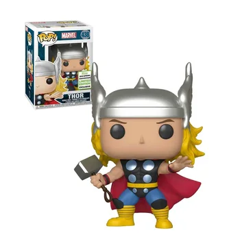 

Funko pop MARVEL Comics THOR 438# Bobble Head Action Figure Anime Model Pvc Collection Toys For birthday Gifts