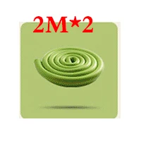 Защитные уголки для детского стола 4 м - Цвет: Green U