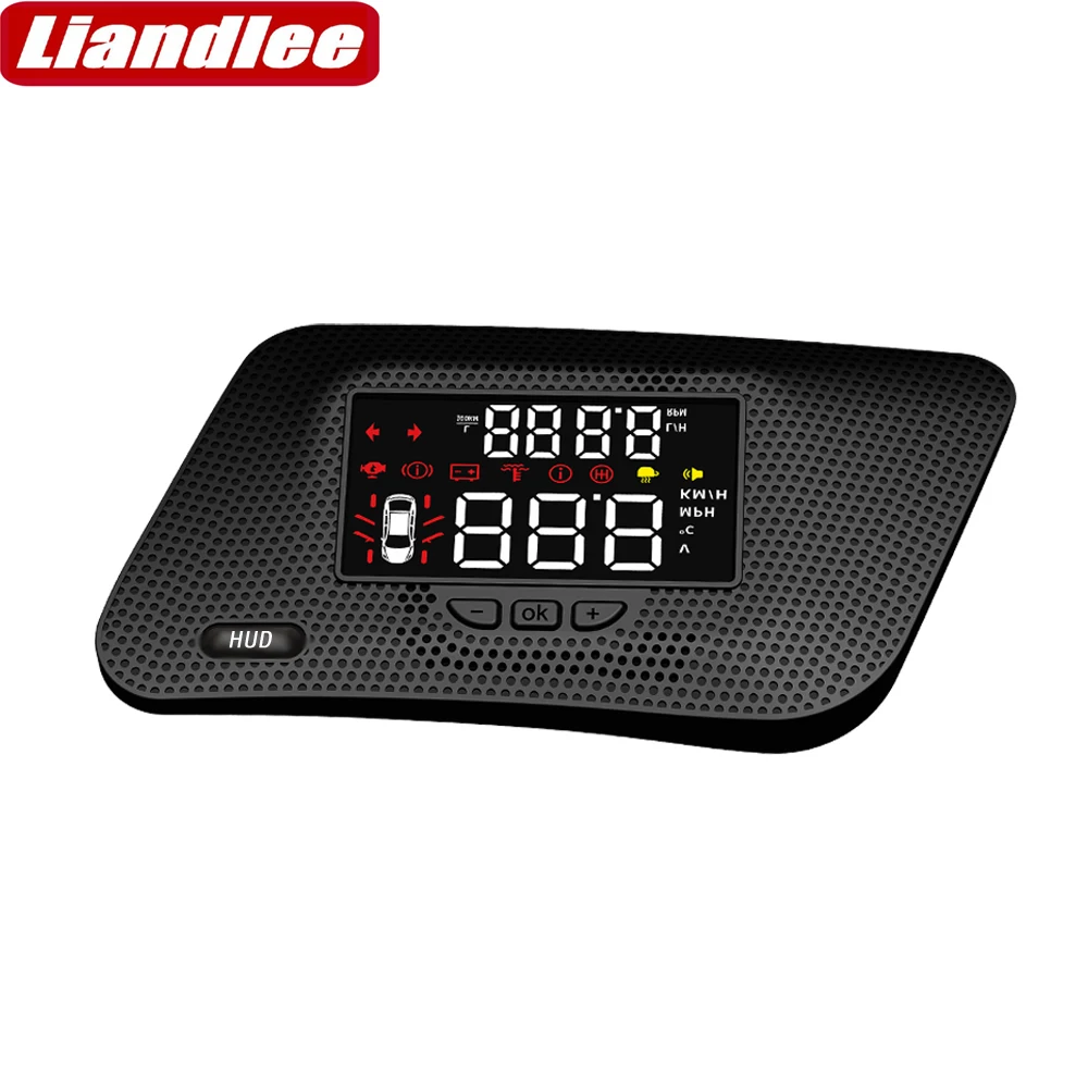 

Liandlee Car Head Up Display HUD For Infiniti QX80 2010~2017 Digital Projector Screen Mileage Fuel Consumption Detector
