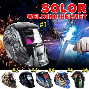 

Solar Automatic Welding Helmet TIG MIG MMA MAG Electric Welding Mask/Helmets/Welder Cap Eyes Protective for Welding Machine