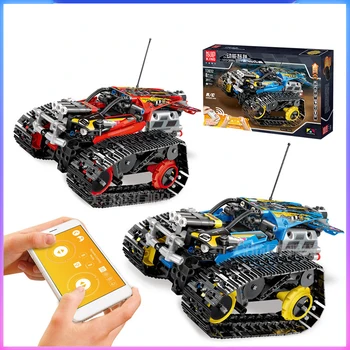 

391PCS Technic RC Electronic building blocks technic remote control car Programmable APP control toy Toys Gifts For Children