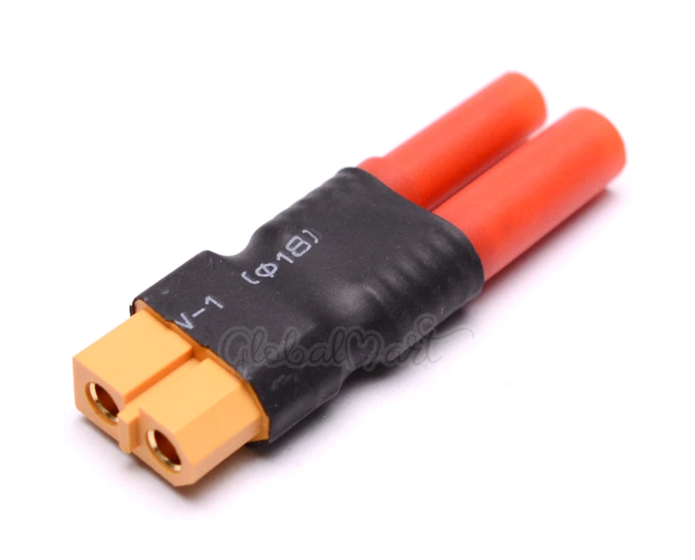 TRX Traxxas Male Female To HXT 4.0mm 4MM NEW T plug Deans XT60 Connector TRX Traxxas Male Female To HXT 4.0mm 4MM NEW T plug Deans XT60 Connector