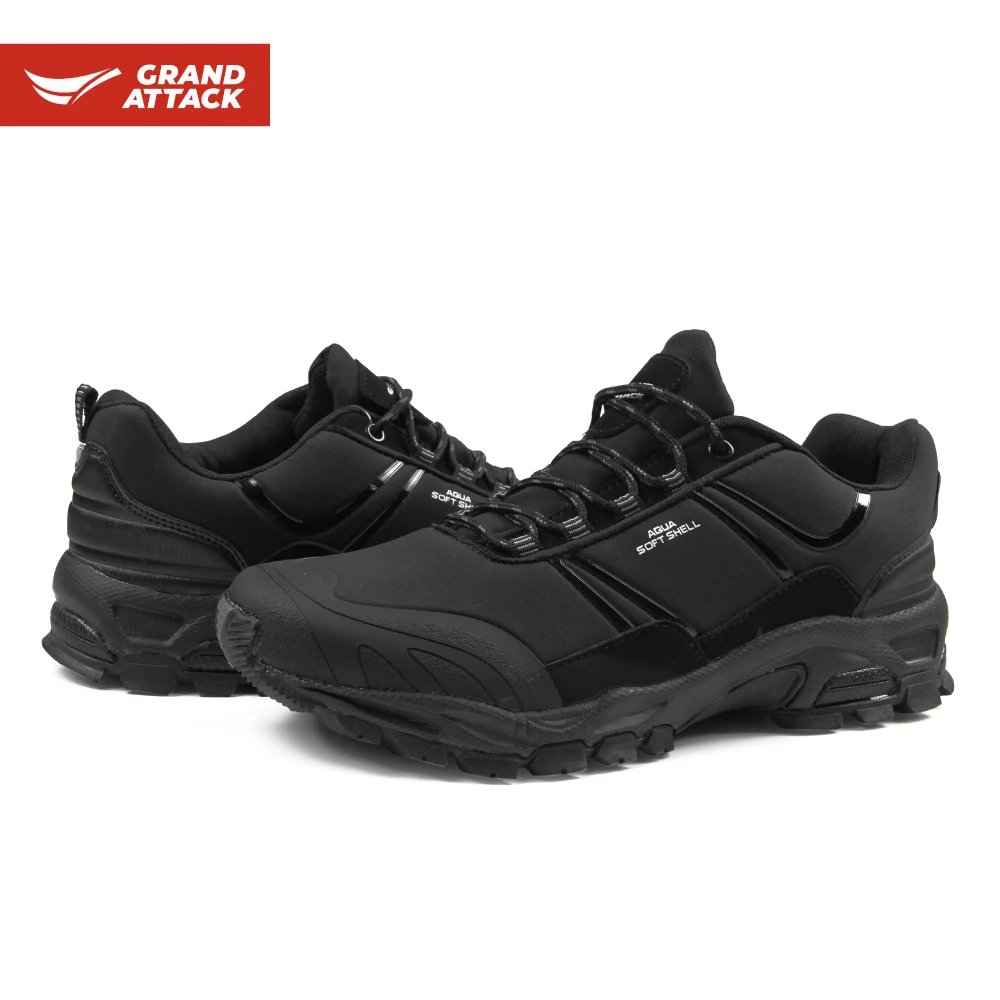 

Grand Attack Newly Sneaker Sport Shoes for Men Flexible Light Weight Soft Shell Trekking Male Shoes Non-slip Hiking Casual Shoes