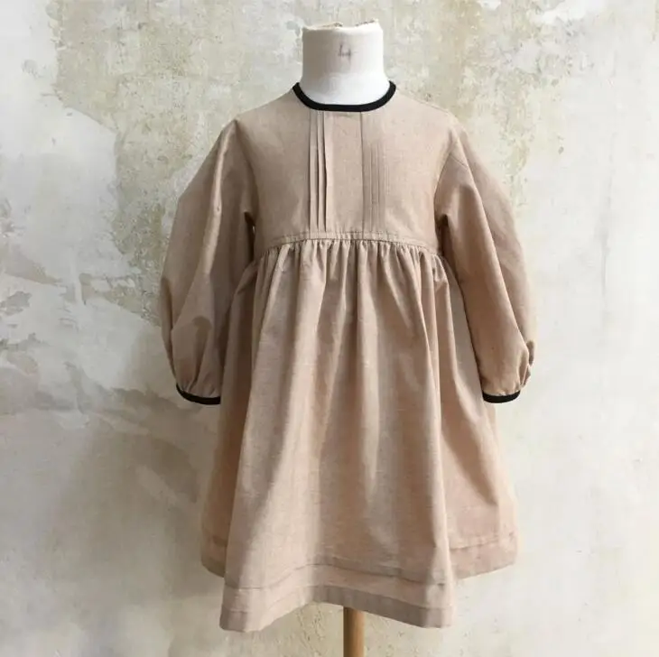 Милая Детская однотонная Одежда с бантом и оборками для девочек Новая