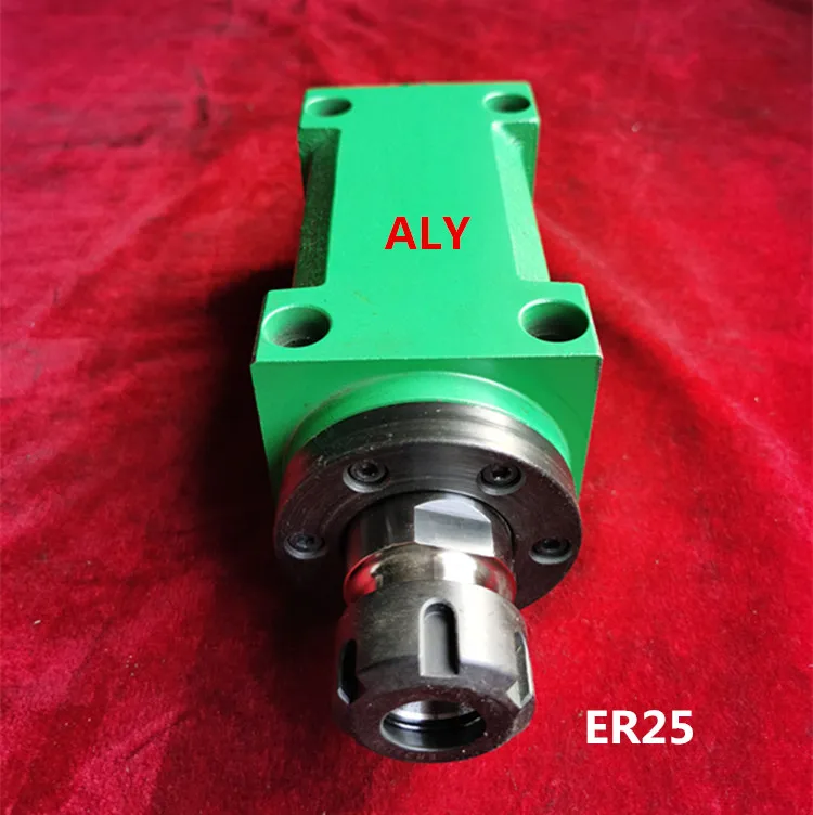 ER25 power head, cutting, boring, milling, lathe spindle, tapping