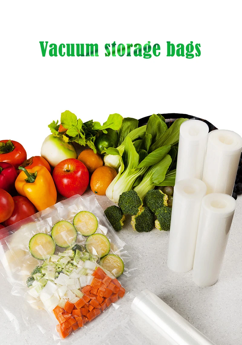 100 шт/партия 12*20 см вакуумный упаковщик посылка мешок для вакуумной запайки для сохранение продуктов питания мешок для хранения