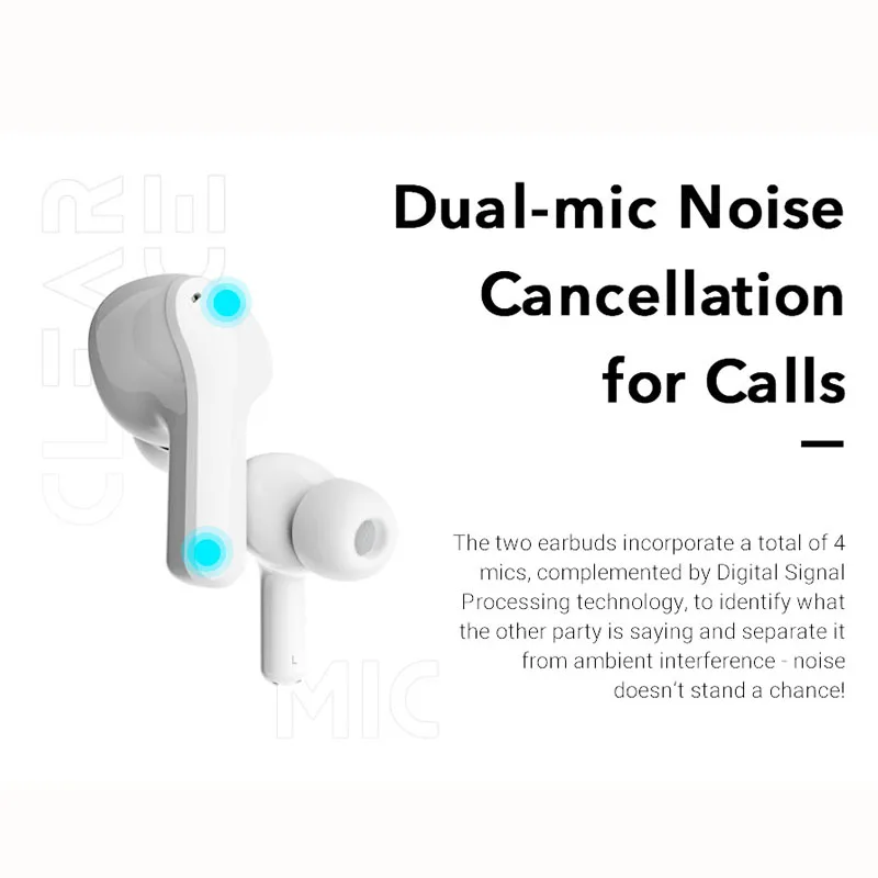 Huawei Honor Earbuds X1 TWS Wireless Bluetooth 5.0  Earphones  Waterproof Dual Mic Noise Cancelling Headphones SBC & AAC