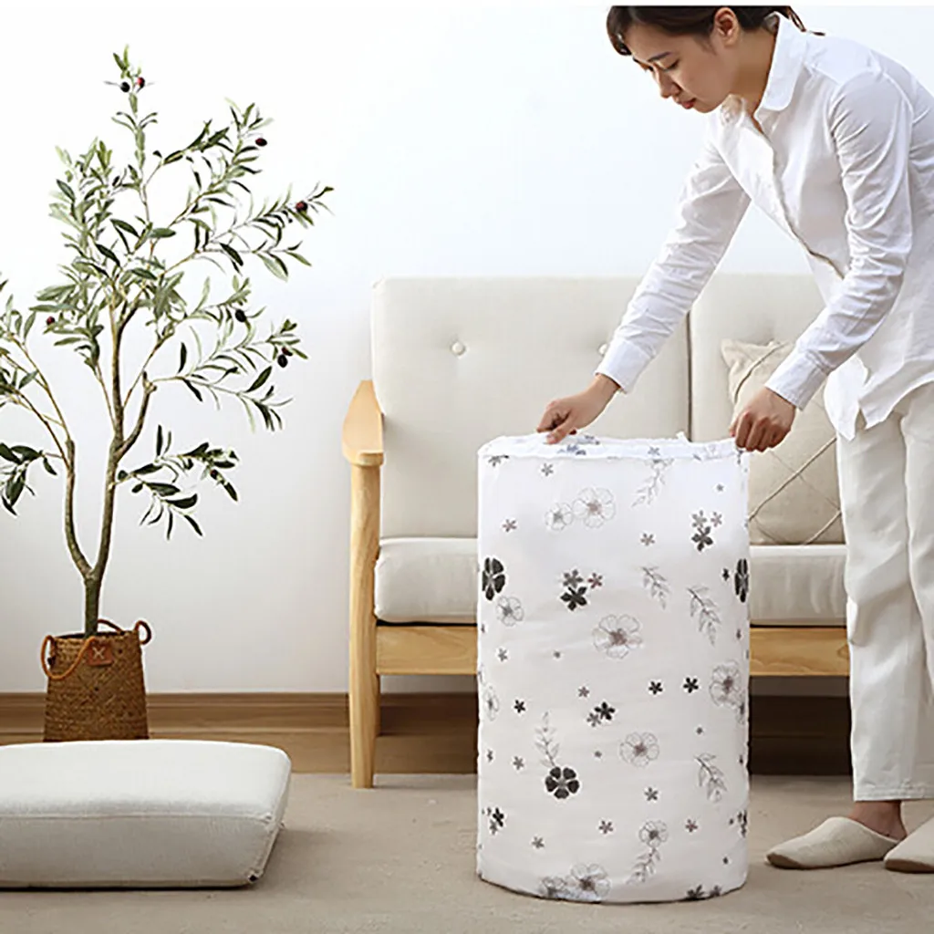 

Foldable Storage Bag Clothes Blanket Quilt Closet Sweater Organizer Box Pouches Home Improvement Useful Tools Drop Shipping #R5