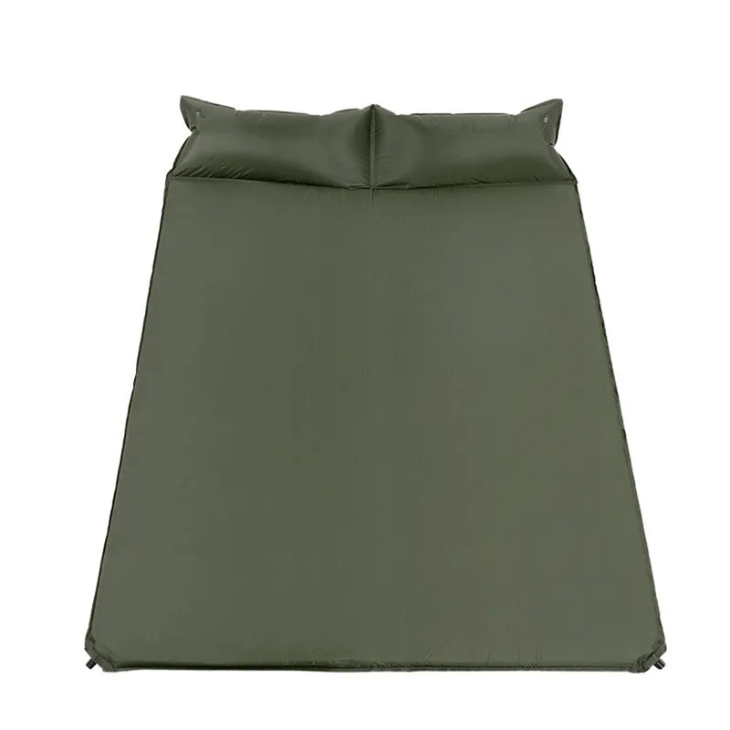 

Portable Folding Double Self Inflating Camping Sleeping Mat Pad Cushion Polyester Dampproof Hiking Air Mattresses190*130*3cm