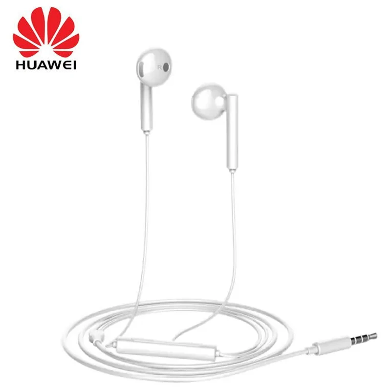 AM115 Huawei AM115 наушники с микрофоном/регулятором громкости с розничной коробкой для huawei P/8/9 Lite P10 Plus Honor 5/6X mate 7/8/9 - Цвет: AM115