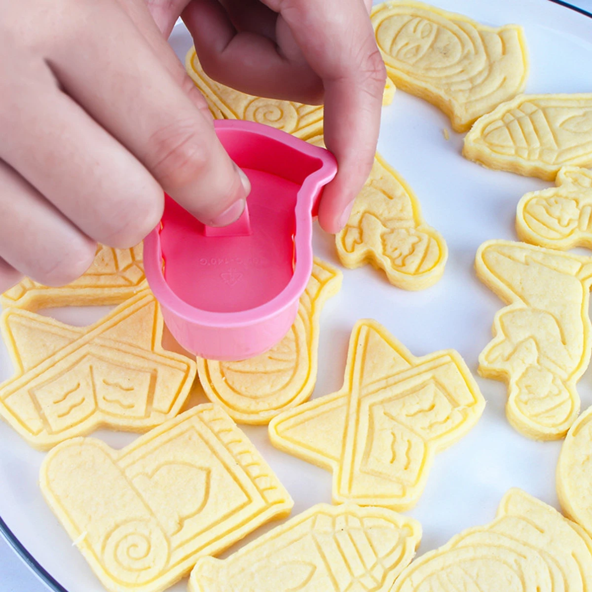 Eid Mubarak Cookies Cutters Ramadan Decoration Camel Moon Star Biscuit Mold Islamic Muslim Festival Party Supplies Baking Tools